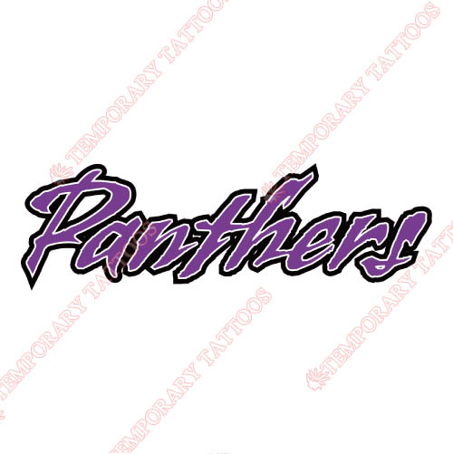 Prairie View A M Panthers Customize Temporary Tattoos Stickers NO.5921